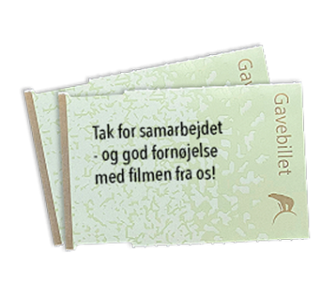 Gavebillet til erhverv